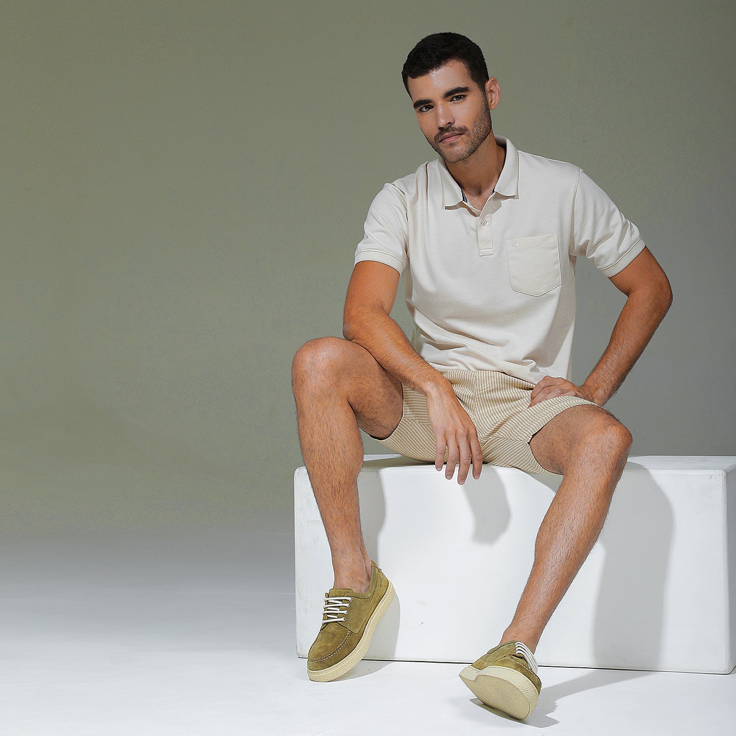 Men's Rafferty Suede Leather Sneaker Shoes