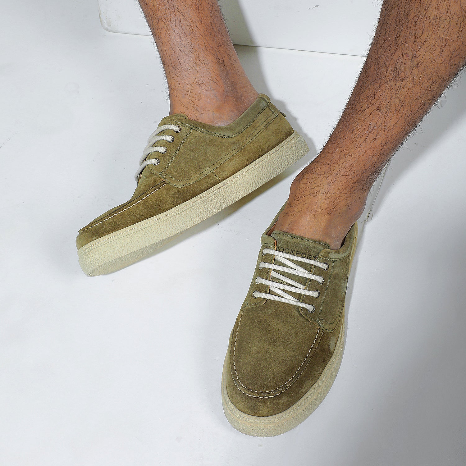 Men's Rafferty Suede Leather Sneaker Shoes