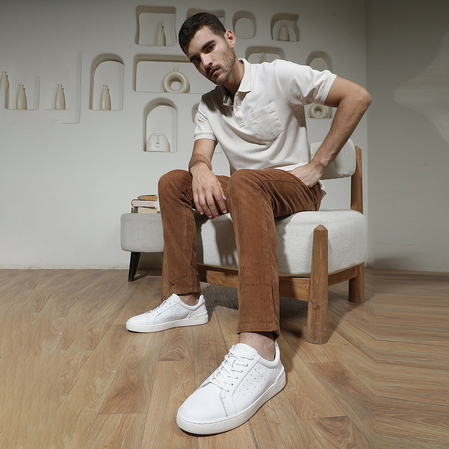 Men's Novastep Black Sneaker Shoes