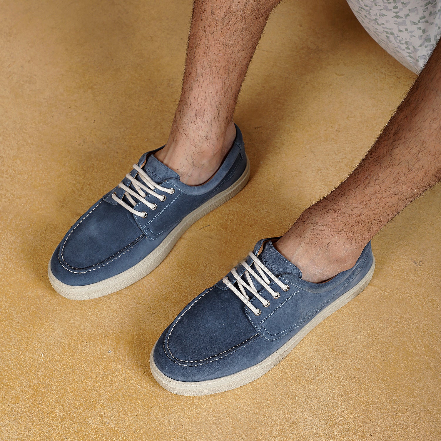 Men's Rafferty Suede Leather Sneaker Shoes