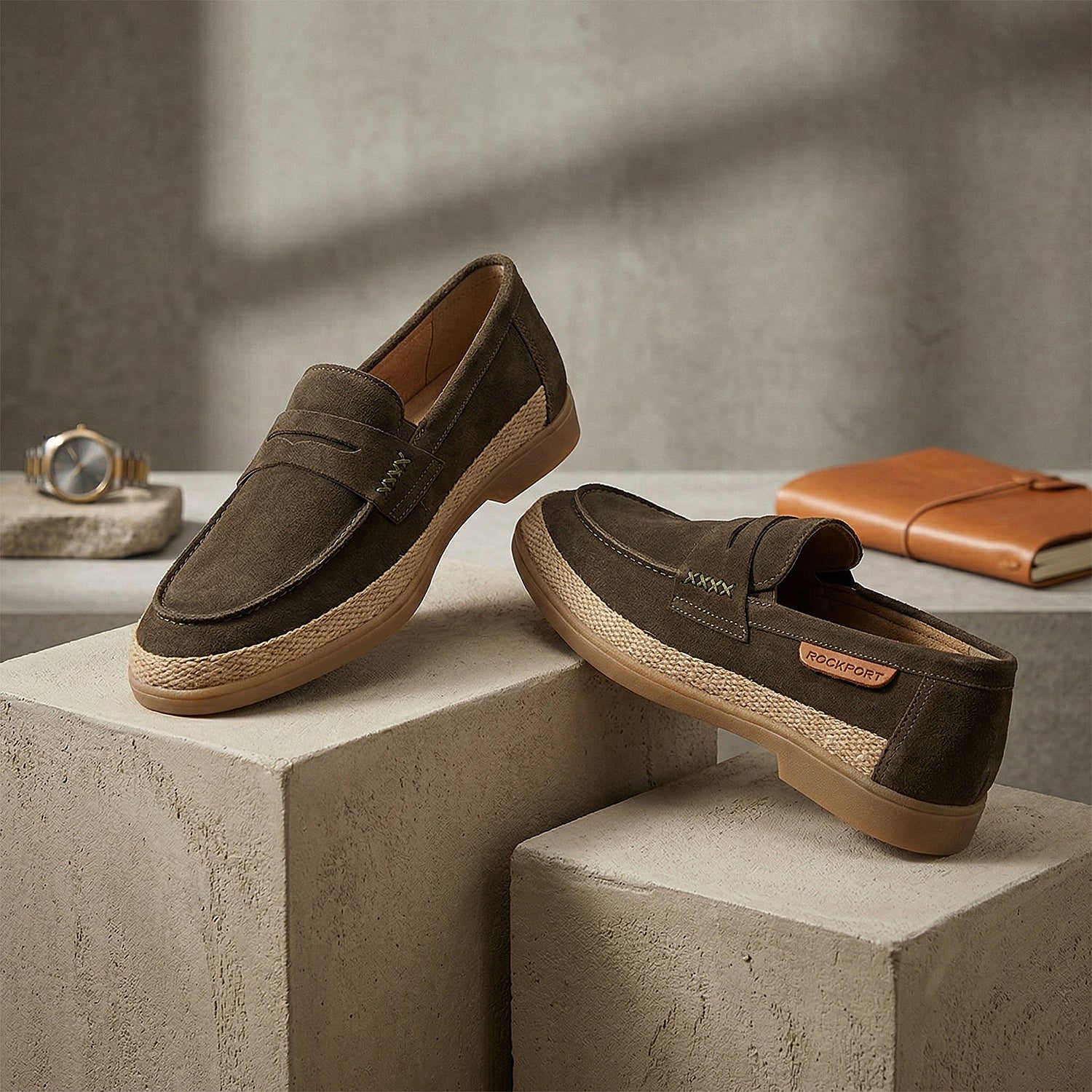 Men's Jensen Casual Hybrid Loafers & Slipons Shoes