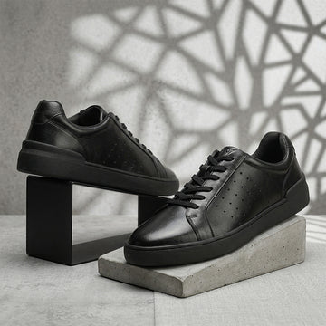 Men's Novastep Black Sneaker Shoes